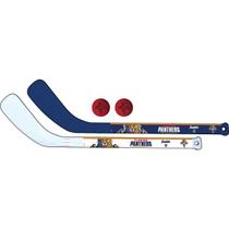 Franklin Sports Florida Panthers NHL Mini Hockey Stick Set