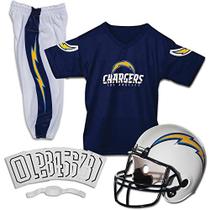 Franklin Sports Los Angeles Chargers Crianças Uniforme de Futebol