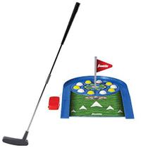 Franklin Sports Mini Putt Golf Game for Kids - Jogo de Colocação Eletrônica Spin n' Putt - Mini Golfe Indoor para Crianças + Crianças - Putter + Bolas Incluídas