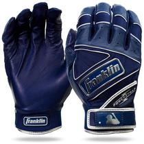 Franklin Sports MLB Luvas de Batting - Powerstrap Chrome Adu