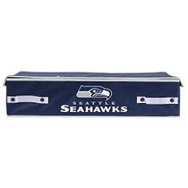 Franklin Sports NFL Seattle Seahawks sob o armazenamento da cama
