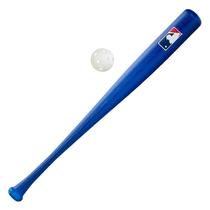 Franklin Sports Plastic Baseball Bat + Ball Set - MLB Kids Plastic Bats - Lightweight Kids Bat + Plastic Baseball Set - 30" Youth Baseball Bat - Azul