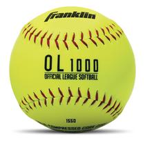 Franklin Sports Practice Softballs, Tamanho e Peso Oficiais, 1 Pacote