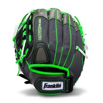 Franklin Sports Softball Glove - Luva de Softball De mão Esquerda e Destro - Windmill Fastpitch Pro Series - Luva de Fielding Adulto e Juvenil - 11 Polegadas Lançamento de Mão Esquerda - Limão