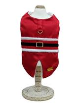 Fraque Natal Noel Vermelho para cachorro e gato