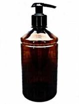 Frasco 1 Litro Ambar Com Valvula Pump