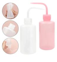 Frasco Almotolia Pisseta Bico Curvo 100ml - Dosador para Procedimentos