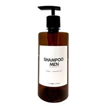 Frasco Âmbar Shampoo Men 500ml