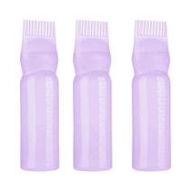 Frasco Aplicador De Óleo Capilar De 180ml 3pcs Ferramentas Profissionais Reutilizáveis Para Frasco Aplicador De Óleo Capilar De 180ml 3pcs Ferramentas Profissionais Reutilizáveis Para