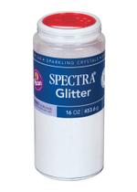 Frasco branco Glitter Spectra Sparkling Crystals de 473 ml