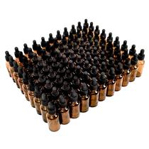 Frasco conta-gotas de vidro June Fox, 60 ml, vidro âmbar, pacote com 80 Frasco conta-gotas de vidro June Fox, 60 ml, vidro âmbar, pacote com 80