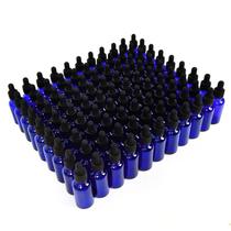 Frasco conta-gotas de vidro June Fox de 30 ml azul com conta-gotas, pacote com 99 Frasco conta-gotas de vidro June Fox de 30 ml azul com conta-gotas, pacote com 99