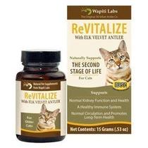 Frasco de 15 g de suplemento para gatos Wapiti Labs ReVitalize Formula Frasco de 15 g de suplemento para gatos Wapiti Labs ReVitalize Formula