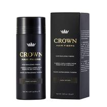 Frasco de 25 g de fibras de cabelo CROWN HAIR FIBERS Dark Brown Frasco de 25 g de fibras de cabelo CROWN HAIR FIBERS Dark Brown