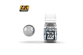 Frasco de 30 ml Paint AK Interactive Xtreme Metal Chrome