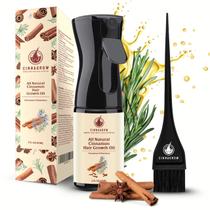 Frasco de 60 ml de óleo de crescimento capilar Cinnagrow Cinnamom & Rosemary