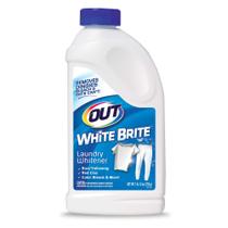 Frasco de 800g para branqueador de roupa OUT White Brite Frasco de 800g para branqueador de roupa OUT White Brite