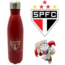 Frasco de Academia Inox 750ml São Paulo FC Ideal Para Hidratacão Com Garantia