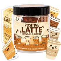 Frasco de afirmação de café com leite positivo para presente, 60 unidades KATINAT Frasco de afirmação de café com leite positivo para presente, 60 unidades KATINAT
