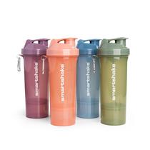 Frasco de agitador de proteína Smartshake 400 ml, pacote com 4 unidades, sem BPA