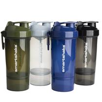 Frasco de agitador de proteínas Smartshake O2GO ONE 800 mL com armazenamento