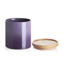 Frasco de armazenamento de alimentos Sweejar Ceramic 454ml com tampa hermética roxa Frasco de armazenamento de alimentos Sweejar Ceramic 454ml com tampa hermética roxa