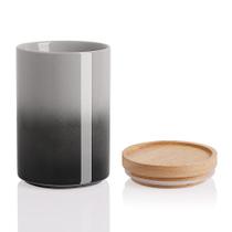 Frasco de armazenamento de alimentos Sweejar Ceramic 794 ml com tampa hermética cinza