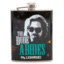 Frasco de bebida Silver Buffalo The Big Lebowski The Dude 200mL Frasco de bebida Silver Buffalo The Big Lebowski The Dude 200mL