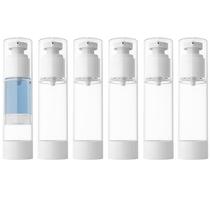 Frasco de bomba cosmética Longway 80mL Airless Travel Size x6