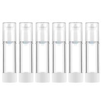 Frasco de bomba de creme cosmético Airless LONGWAY 50mL (pacote com 6)