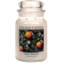 Frasco de boticário Candle Village Candle Winter Clementine 625 ml Frasco de boticário Candle Village Candle Winter Clementine 625 ml