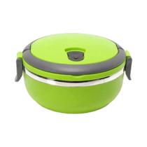 Frasco de comida quente de aço inoxidável lancheira térmica isolada a vácuo trave lancheira