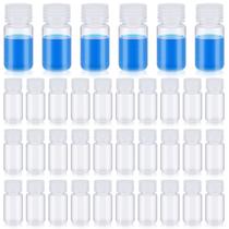 Frasco de comprimidos de amostra Tatuo 60 ml (2 onças) de plástico com tampa x48 Frasco de comprimidos de amostra Tatuo 60 ml (2 onças) de plástico com tampa x48