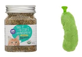 Frasco de Erva-dos-Gatos Trinity Marketplace Whisker City 15ml com Brinquedo
