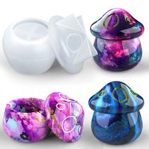 Frasco de molde de resina de silicone Juome para caixa de armazenamento de joias DIY