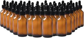 Frasco de óleo essencial Easeen Amber Glass Dropper 30 ml (pacote com 24)