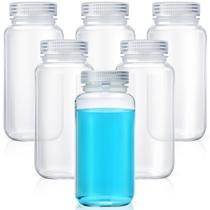 Frasco de reagente Wide Mouth Lab Tatuo 1000mL de polipropileno x6 Frasco de reagente Wide Mouth Lab Tatuo 1000mL de polipropileno x6