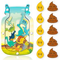 Frasco de recompensa estilo dinossauro Qunclay para crianças 20x12x2 cm
