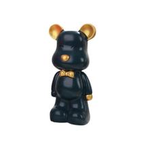 Frasco de resina Piggy Bank Bear para crianças de 9 x 8 x 18 cm para economizar dinheiro Frasco de resina Piggy Bank Bear para crianças de 9 x 8 x 18 cm para economizar dinheiro