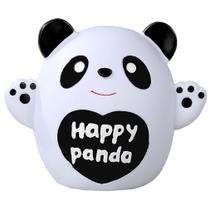 Frasco de resina Piggy Bank Panda para crianças de 17 x 14 cm para economizar dinheiro