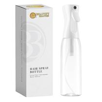 Frasco de spray BeautifyBeauties para cabelo 500 ml de névoa contínua