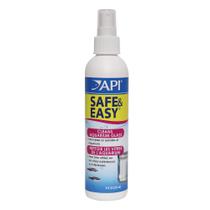 Frasco de spray de limpeza de aquário API SAFE & EASY de 240 ml