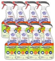 Frasco de spray de limpeza e desinfetante SC Johnson 32ml, pacote com 8