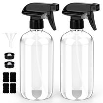 Frasco de spray de vidro Bontip 240mL (pacote com 2) com acessórios Frasco de spray de vidro Bontip 240mL (pacote com 2) com acessórios