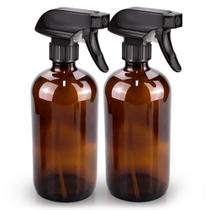 Frasco de spray de vidro Bontip Amber 500mL (pacote com 2) com acessório