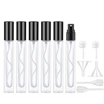 Frasco de spray de vidro recarregável de 10 ml do atomizador de perfume Lil Ray (6) Frasco de spray de vidro recarregável de 10 ml do atomizador de perfume Lil Ray (6)