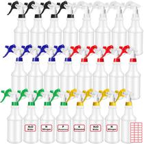 Frasco de spray Gerrii 700mL 24 onças de plástico recarregável 24 unidades Frasco de spray Gerrii 700mL 24 onças de plástico recarregável 24 unidades