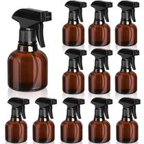 Frasco de spray Jinei 250 ml PET com pulverizador de gatilho, 24 unidades, preto Frasco de spray Jinei 250 ml PET com pulverizador de gatilho, 24 unidades, preto