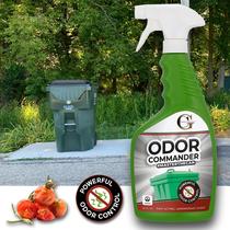Frasco de spray para controle de odor Garbage Commander Odor Commander Frasco de spray para controle de odor Garbage Commander Odor Commander