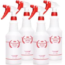 Frasco de spray Uineko Plastic 950 ml (pacote com 4) multiuso
